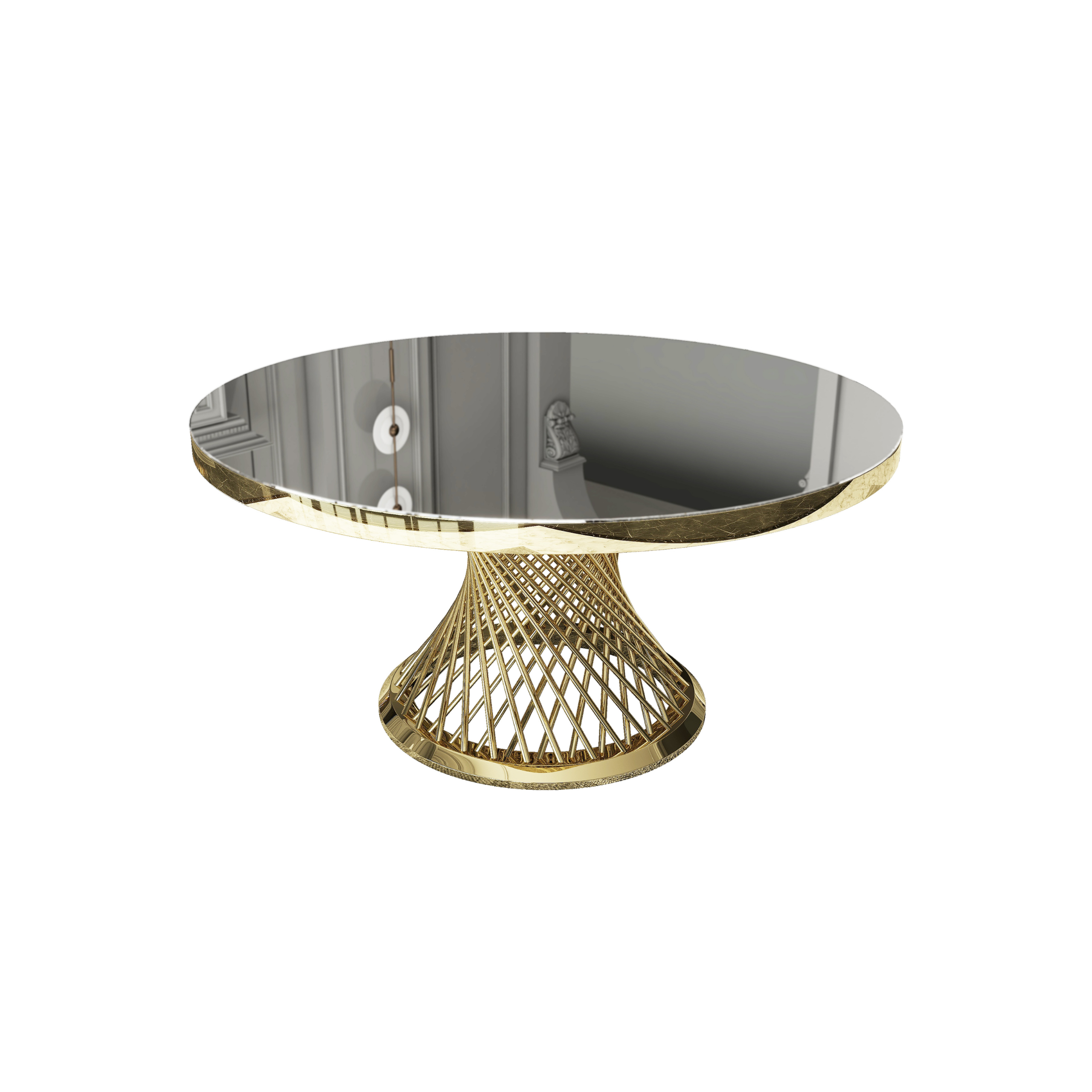 Złoty stół Luxury 180 cm