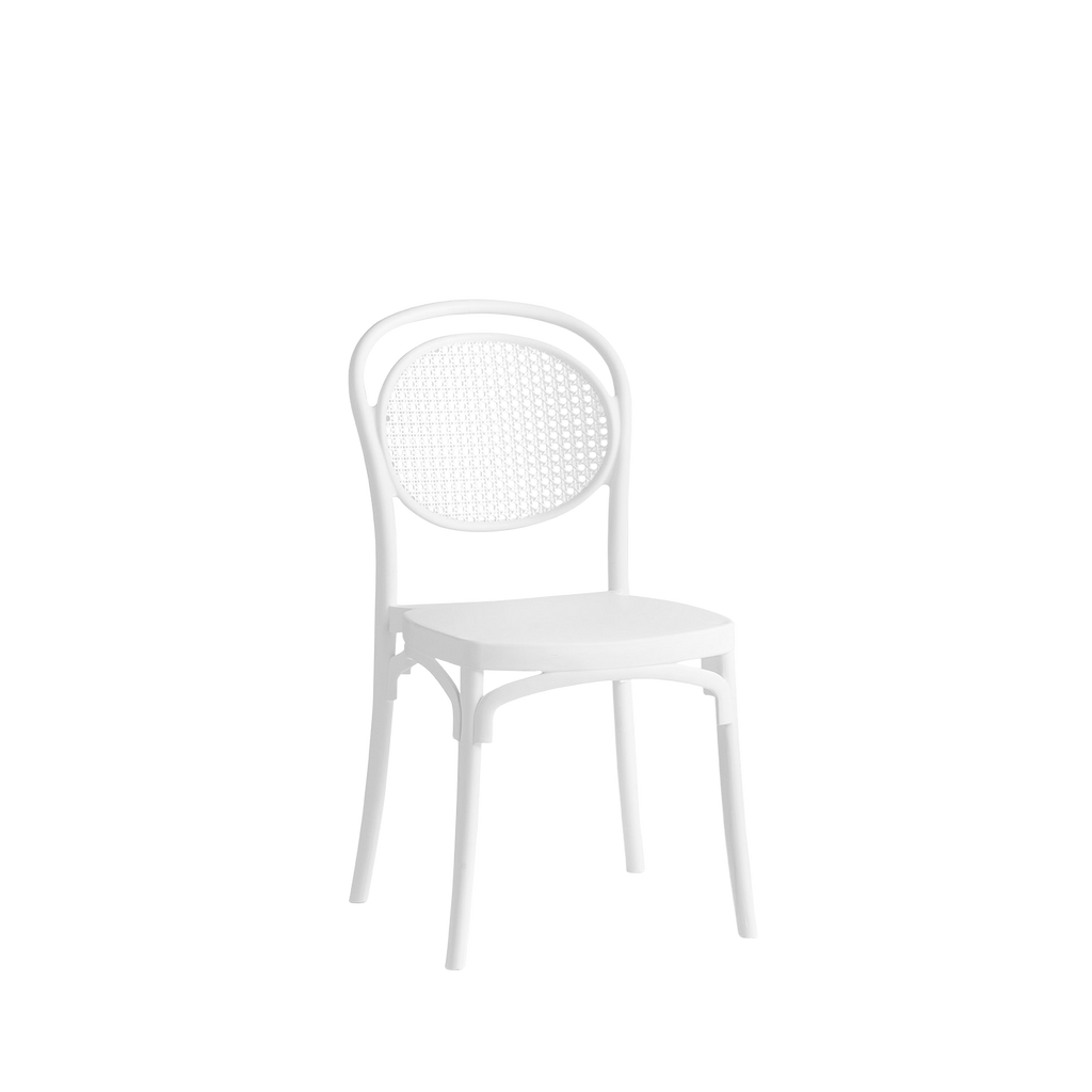 Krzesło Caffe Sera - Biały