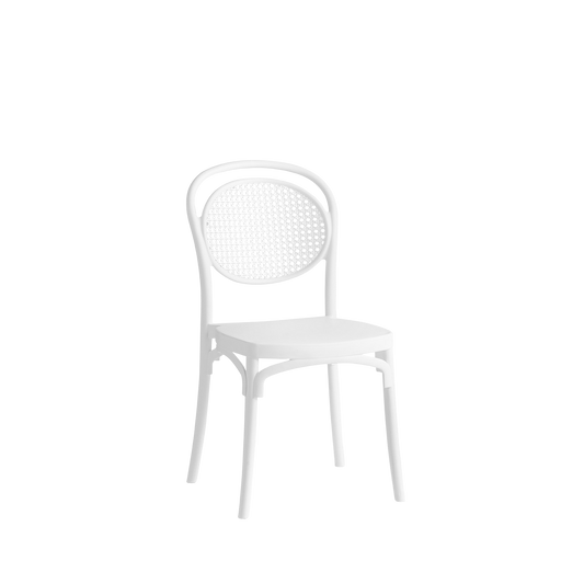 Krzesło Caffe Sera - Biały