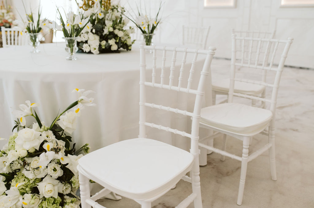 Krzesło Chiavari Tiffany białe