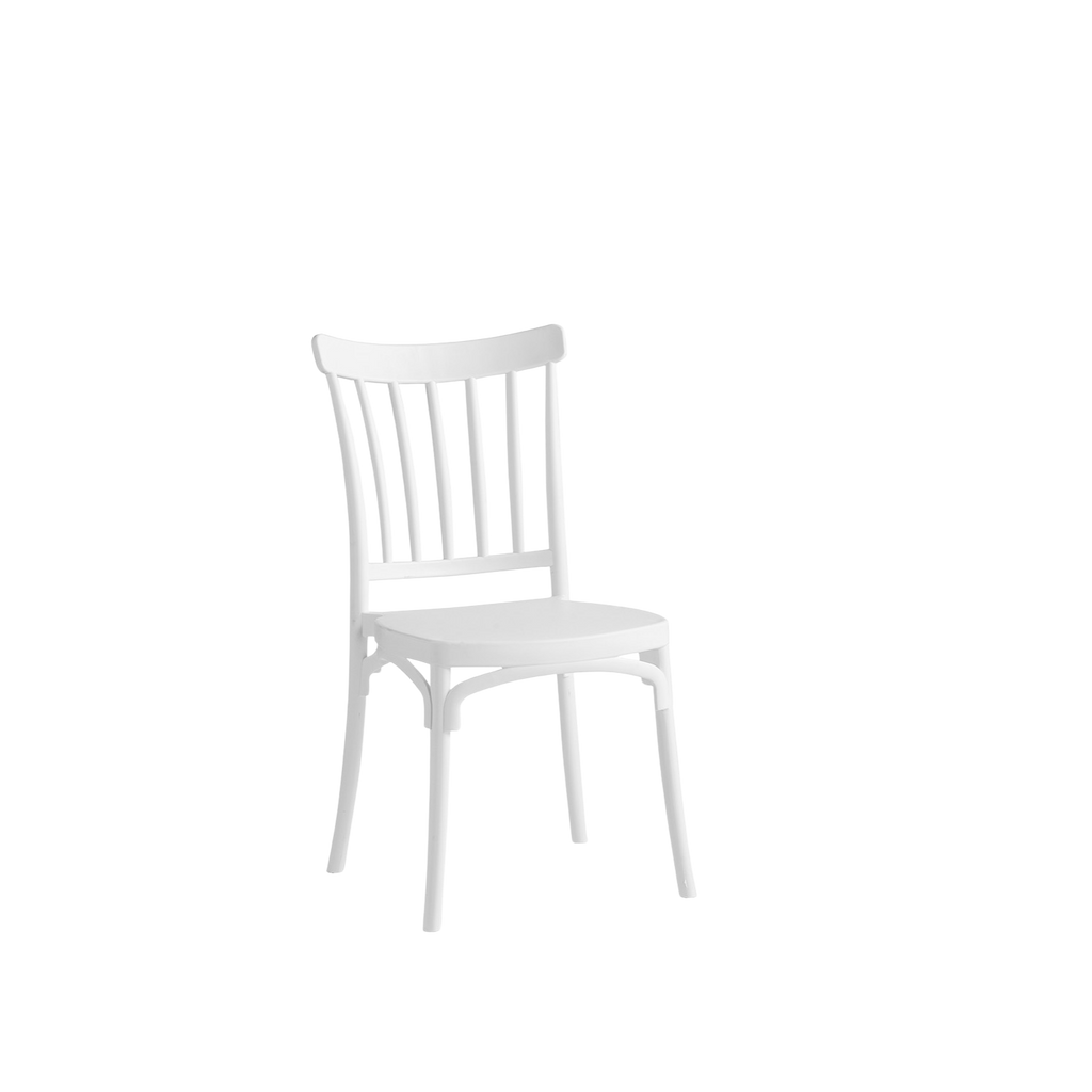 Krzesło Caffe z Polipropylenu - Biały