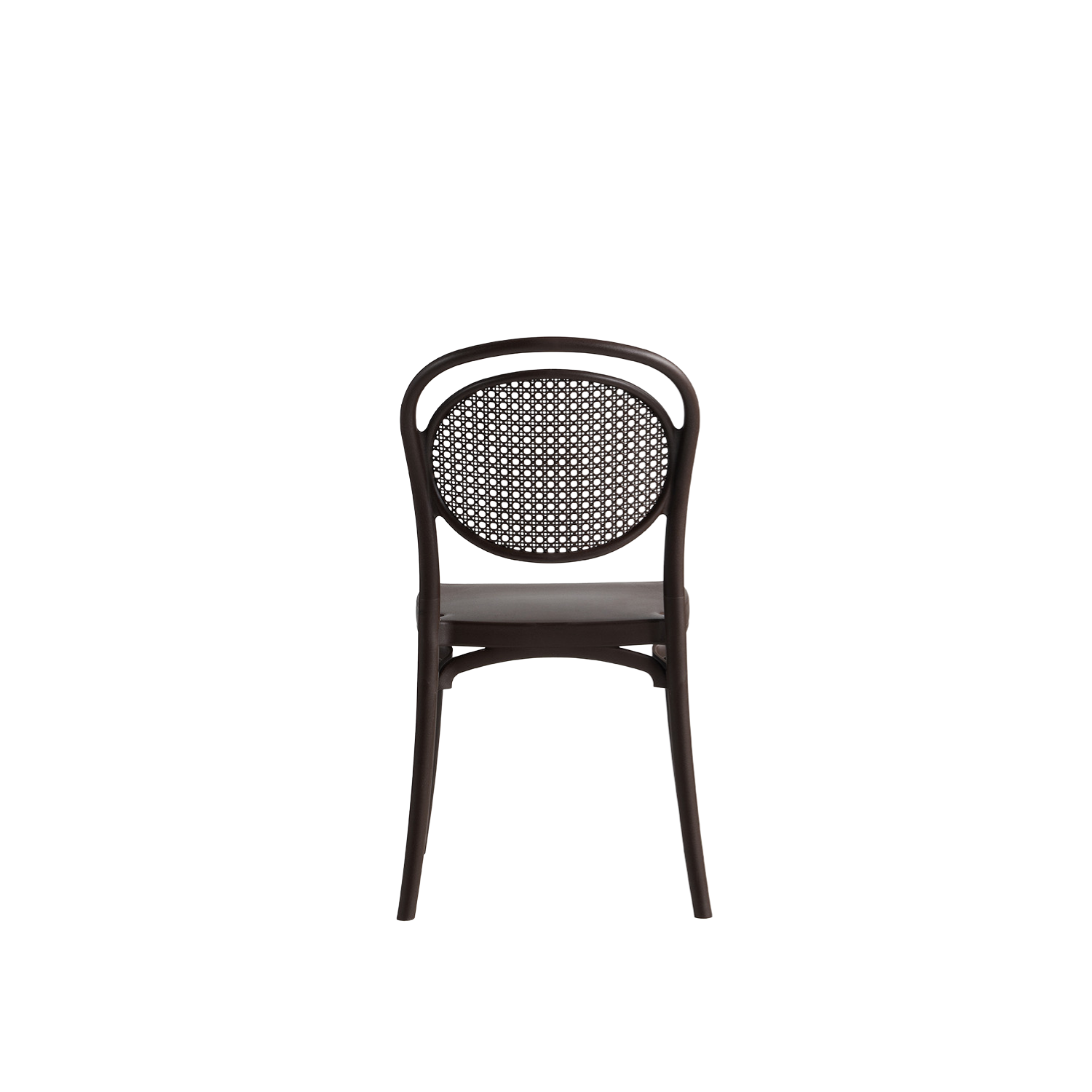Krzesło Caffe Sera - Brązowy