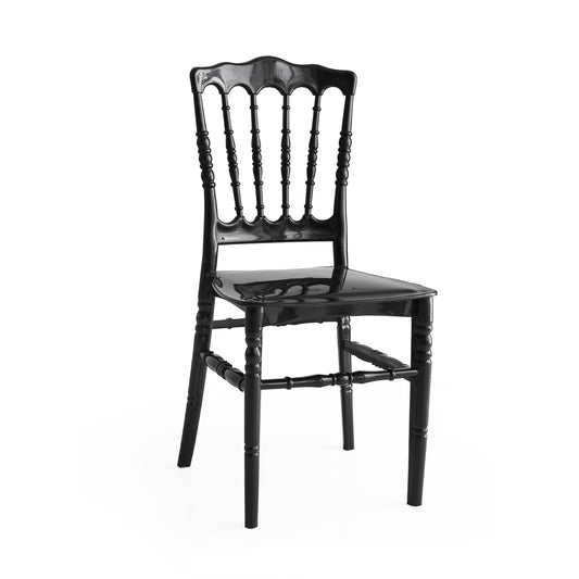 Krzesło Chiavari Model Napoleon Czarne