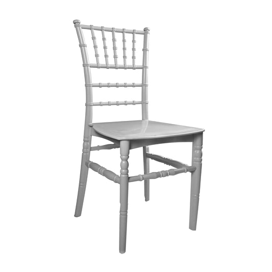Chiavari krzesło model Tiffany Złamana Biel