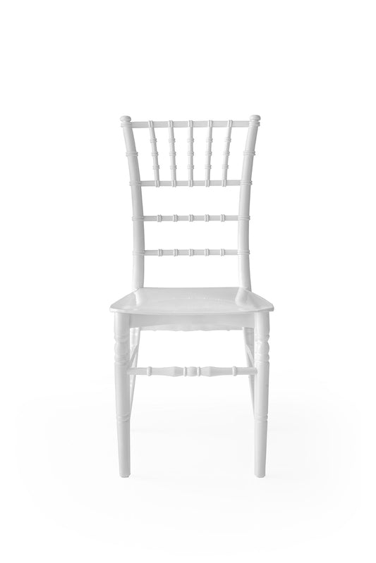 Sedia Chiavari modello Tiffany Bianco