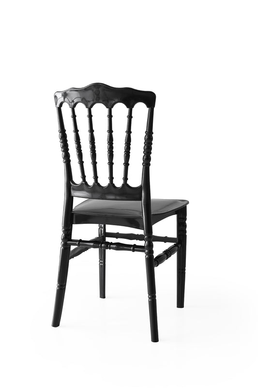 Krzesło Chiavari Model Napoleon Czarne