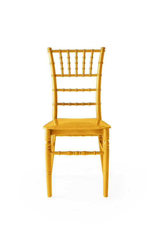 Sedia Chiavari modello Tiffany Gold